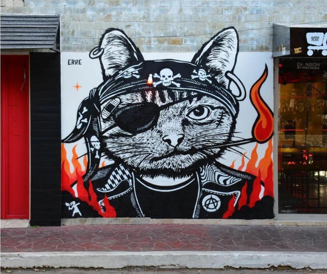 Chingon Anarchy Hotel & Roof بلايا ديل كارمن المظهر الخارجي الصورة